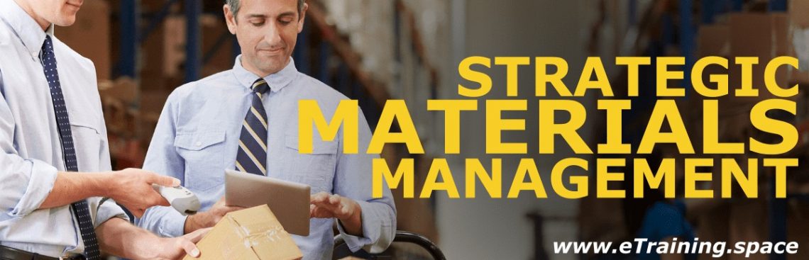 eTraining Strategic Materials Management